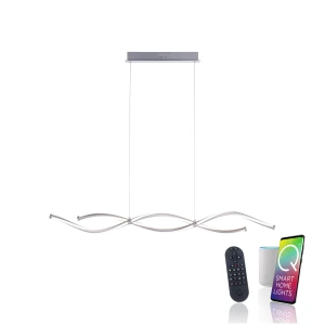 Lampa wisząca na pilota i aplikację smart Q-MALINA 2339-55 - Paul Neuhaus
