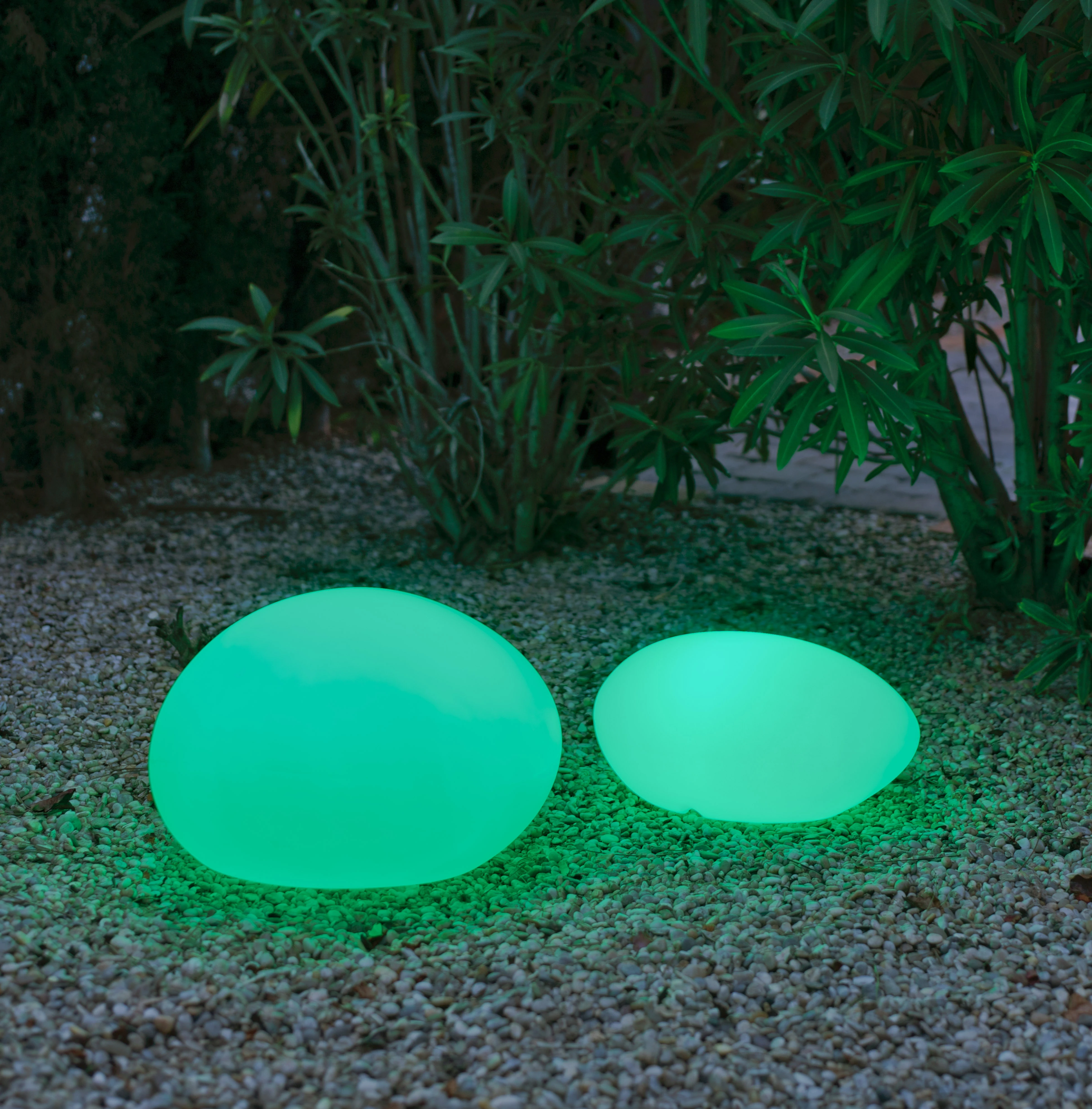 Lampa zewnętrzna kamień biała 3141 PETRA 60 SOLAR – New Garden