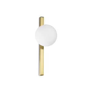 Lampa ścienna BINOMIO AP1 OTTONE 311319 - Ideal Lux