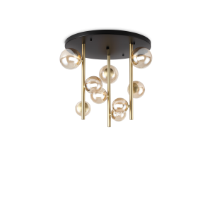 Lampa sufitowa PERLAGE PL9 AMBRA 328409 - Ideal Lux