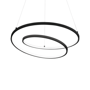 Lampa wisząca OZ SP D80 ON-OFF NERO 4000K 342443 - Ideal Lux