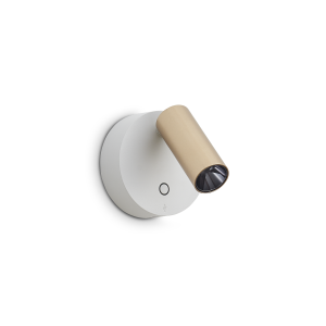 Kinkiet ELF AP ORO+BIANCO 347493 - Ideal Lux