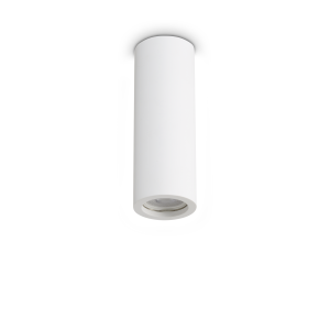 Lampa sufitowa LOOK PL1 ROUND D70 H200 GESSO 355740 - Ideal Lux