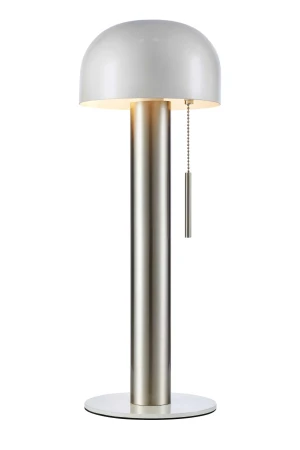 Lampa stołowa COSTA Srebrna 108577 – Markslojd
