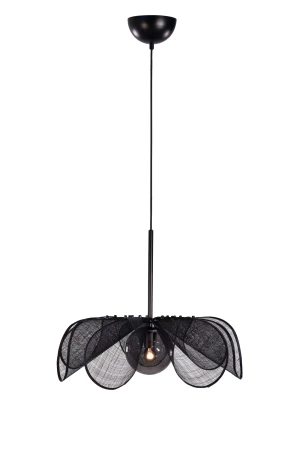 Lampa wisząca STYRKA Pendant 1L 63cm Black/Smoke 108660 - Markslojd