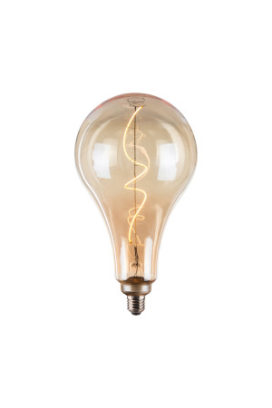 Duża żarówka PEAR Bulb E27 4W Soft LED 168 Amber 108722 - Markslojd