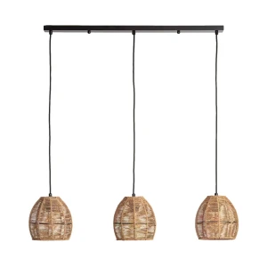 Lampa Wisząca Boho z Plecionego Papieru Francesca 3xE27 ABR-LW9-BH-E27 - Abruzzo