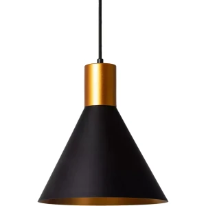 Lampa Wisząca złoto-czarna Abruzzo Salvatore E27 ABR-KWSZ-E27 - Abruzzo