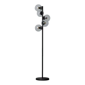 Lampa Podłogowa Czarna Kule Abruzzo Valle 5xE27 ABR-LPV-5XE27 - Abruzzo