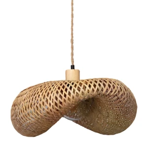 Lampa Wisząca Bambusa Kapelusz Boho Abrruzzo Ponti ABR-LWPP1-E27 - Abruzzo