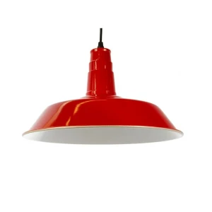 Lampa wisząca Retro Loft Czerwona 36cm E27 Grote ABR-LWRG-R - Abruzzo