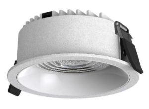 LAMPA WPUSTOWA NEBRIS 10W BIAŁA H0141 - MaxLight