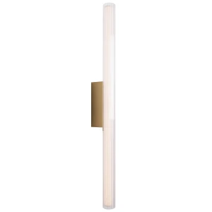 Kinkiet łazienkowy FAYETTE 91CM 18W IP44 3000K ZŁOTY W0368 - MaxLight
