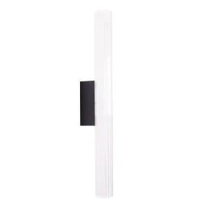 Kinkiet łazienkowy FAYETTE 61CM 12W IP44 3000K CZARNY W0365 - MaxLight