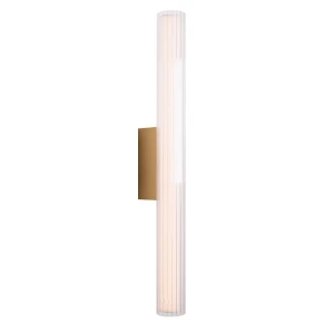 Kinkiet łazienkowy FAYETTE 61CM 12W IP44 3000K ZŁOTY W0366 - MaxLight