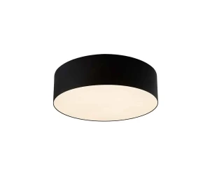Plafon minimalistyczny okrągły SPACE S 30659302 czarny - Kaspa