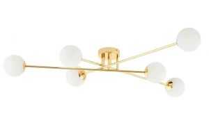 Oprawa sufitowa designerska ASTRA 6 10772605 złota - Kaspa