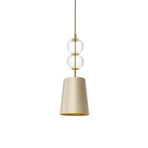 Lampa wisząca elegancka COCO S 11103107 szampańska - Kaspa