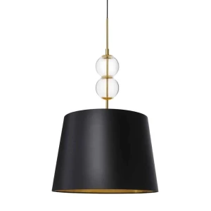 Lampa wisząca elegancka COCO L 11108102 czarna - Kaspa