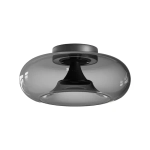 Plafon LED LIGHT minimalistyczny plafon sufitowy z dymionym szkem 25279 Zambelis