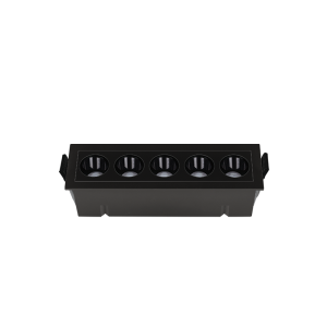 Lampa wpuszczana SPOT LED stylowe oczko sufitowe czarny piaskowy S192 Zambelis