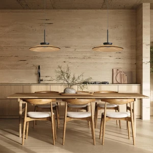 Lampa wiszaca LED LIGHT stylowa lampa wiszaca ze szkem tawny do jadalni 25274 Zambelis