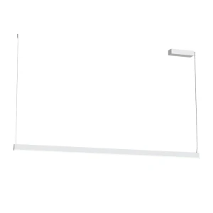 Lampa wiszaca LED LINE LIGHT 32W 3000K TRIAC SANDY WHITE minimalistyczna lampa liniowa biay piaskowy 2555 Zambelis