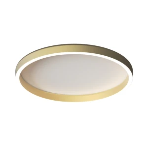 LED LIGHT Duzy plafon sufitowy LED CCT szczotkowane zoto 25164 Zambelis
