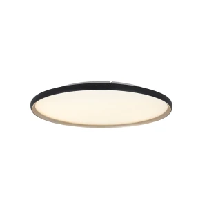 Plafon LED LIGHT stylowa czarna lampa sufitowa z regulacja temperatury CCT 25189 Zambelis