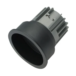Lampa wpuszczana SPOT LED nowoczesna oprawa czarny piaskowy 13W 3000K S078 Zambelis