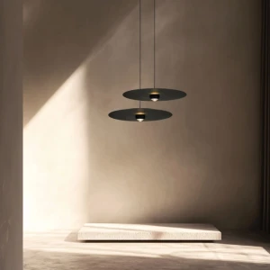 Lampa wiszaca LED LIGHT elegancka czarna lampa wiszaca do salonu 2587 Zambelis