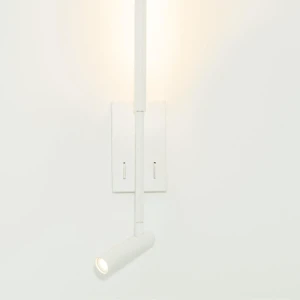 Kinkiet LED LIGHT minimalistyczna biaa lampa scienna LED 23040 Zambelis