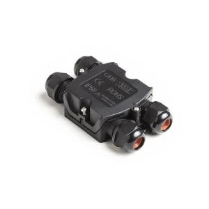 Złącze kablowe zewnętrzne czarne IP68 11cm G13846 - Rendl