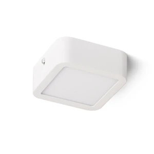 Plafon LED natynkowy kwadratowy biały 9cm z serii RENDL R13142 - Rendl