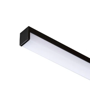 Profil aluminiowy czarny z matowym dyfuzorem 100cm R14090 - Rendl
