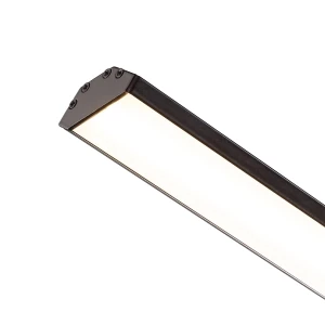 Profil narożny aluminiowy czarny z matowym dyfuzorem 100cm R14094 - Rendl