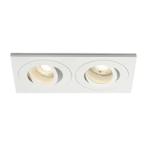 Oprawa wpuszczana biała prostokątna IP65 17x9cm do łazienki R14225 - Rendl