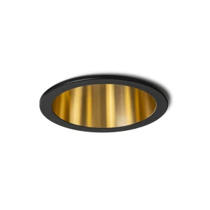 Oprawa wpuszczana aluminiowa czarno-złota 6,8cm 177 R14259 - Rendl