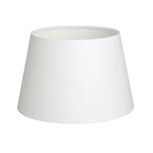 Abażur tekstylny biały 24cm do lampy stołowej R14456 - Rendl