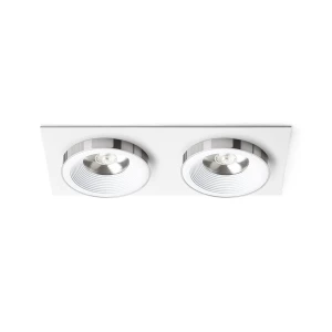 Lampa wpuszczana LED biała chromowana 23cm 10W R14582 - Rendl