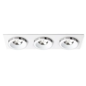 Lampa wpuszczana LED biała chromowana prostokątna 33,5cm R14586 - Rendl