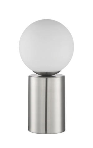 Lampa stołowa MARS chrom matowy E14 włącznik dotykowy 8421797786830 - MDC