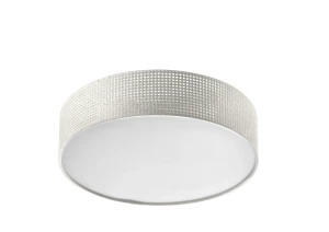 Lampa sufitowa OLGA biały Ø40 3xE27 rattanowy 8421797799953 - MDC