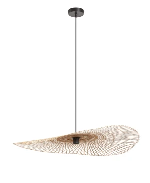 Lampa wisząca PAMELA bambus naturalny ø75cm 1xE27 8421797782658 - MDC