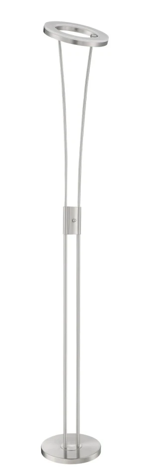 Lampa podłogowa ANELLO S chrom matowy LED 30W 3000K ściemniacz 8421797786632 - MDC