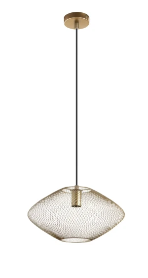 Lampa wisząca ALAN złoty Ø37cm 1xE27 8421797802011 - MDC