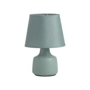 Lampa stołowa CLOE zielony E14 abażur zielony, ceramiczna 8421797892517 - MDC