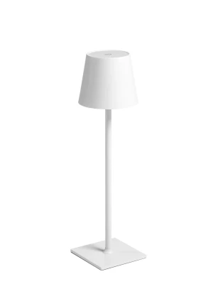 Lampa stołowa PALS biały LED 3,5W akumulatorowa przenośna, ściemnianie 8421797773687 - MDC
