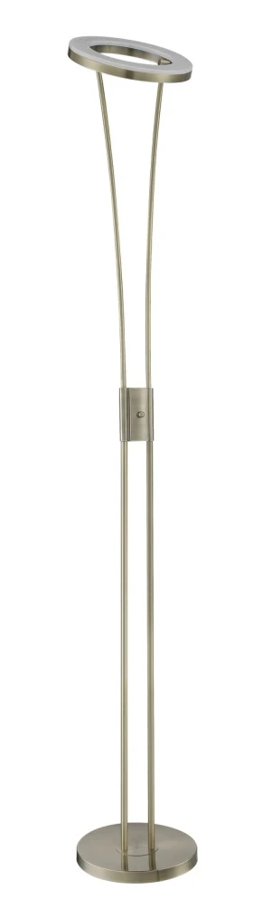 Lampa podłogowa ANELLO S mosiądz antyczny LED 30W 3000K ściemniacz 8421797786649 - MDC