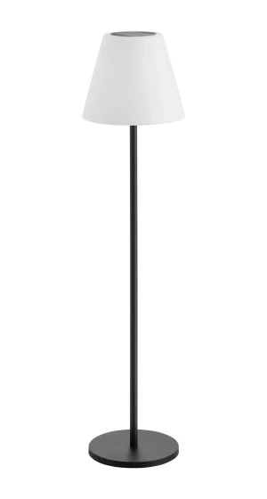 Lampa podłogowa zewnętrzna BONDI SOLAR IP44 czarny 5W 3000K+RBG+PILOT ładowanie solarne 8421797884598 - MDC